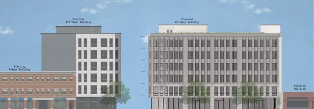 1 Taber · Architectural illustration