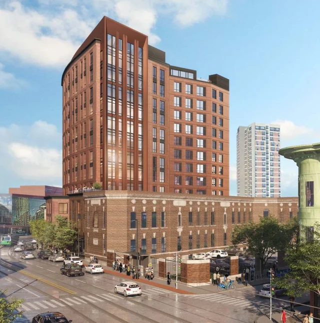 775 Huntington Avenue · Condominiums · Architectural illustration