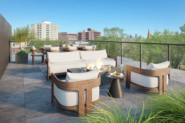 80 on Vernon · Private roof deck