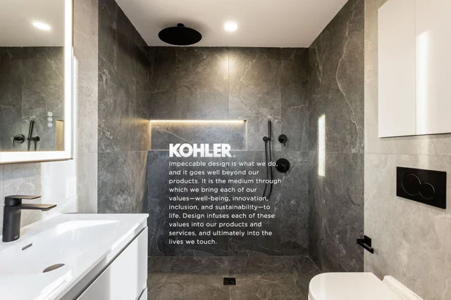 Amber Residences · Bathroom finishes