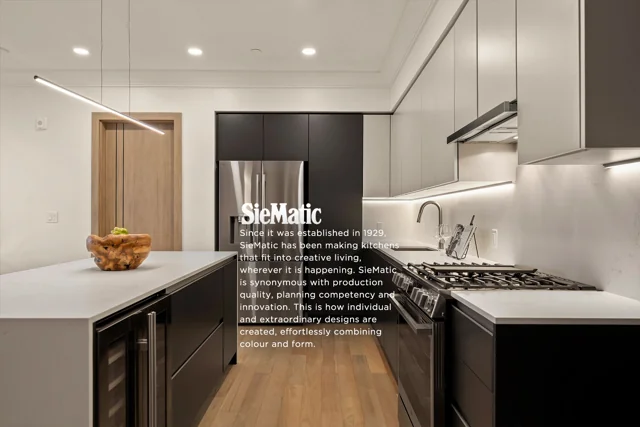 Amber Residences · Kitchen finishes