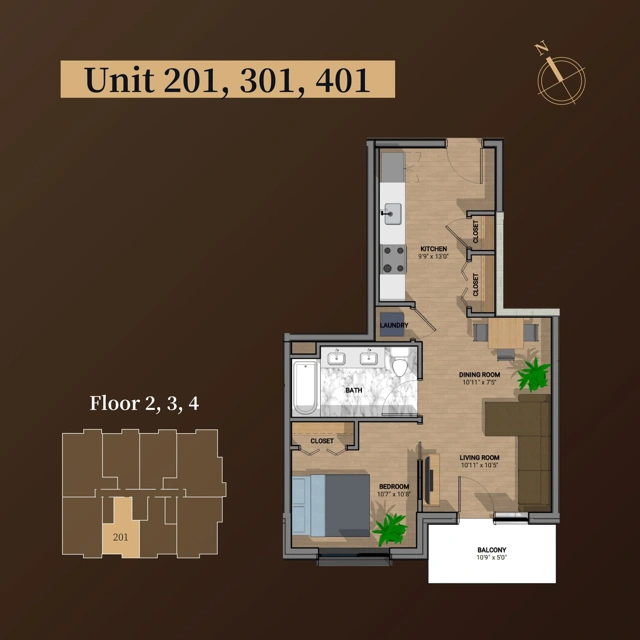One Inman Square · Residence 201