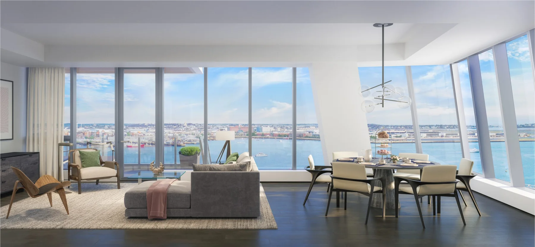The St. Regis Residences, Boston · Architectural illustration