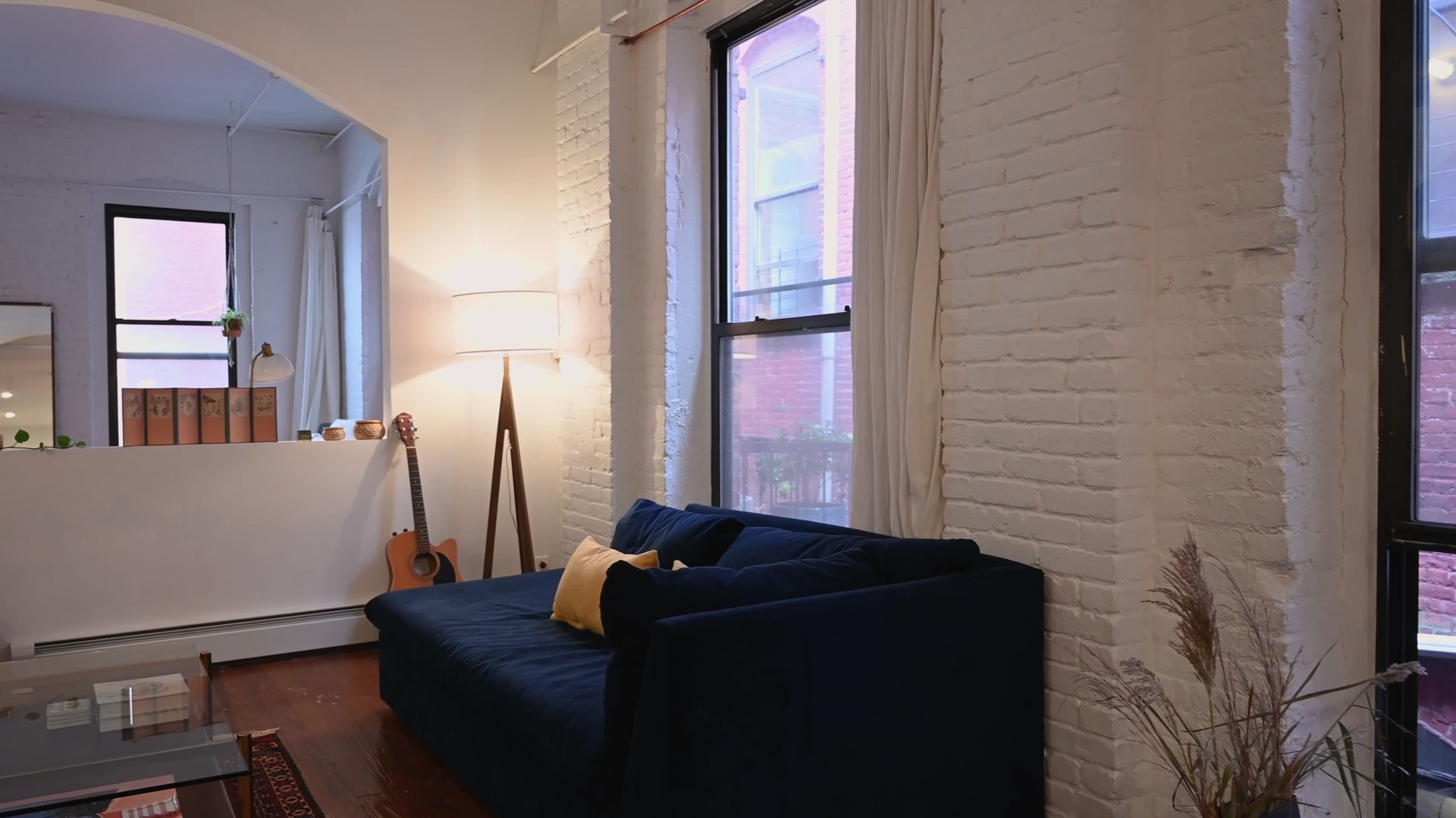 An inviting living space