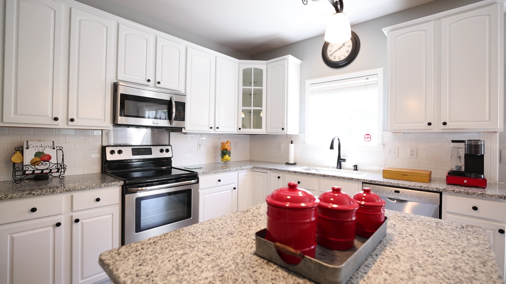 A carefully presented kitchen